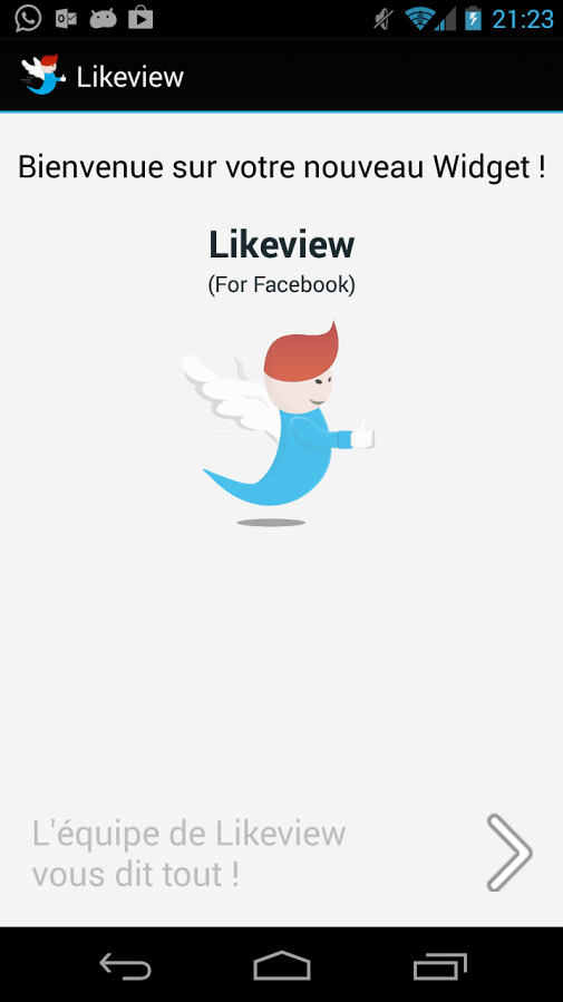 Likeview : widget pour suivre vos actualités Facebook