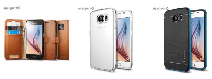 Galaxy S6 : les coques Spigen sont arrivées chez Mobilefun