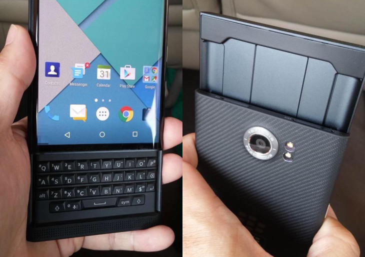 BlackBerry Venice : nouvelles photos du smartphone sous Android ?