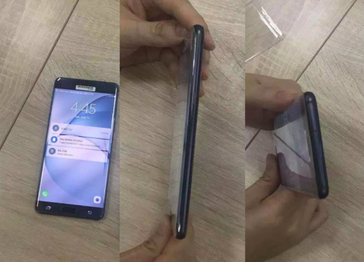 Galaxy Note 7 : de nouvelles photos dévoilent entièrement son design